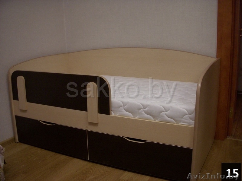 Односпальная кровать с выдвижными ящиками в Минске - Изображение #3, Объявление #1191892