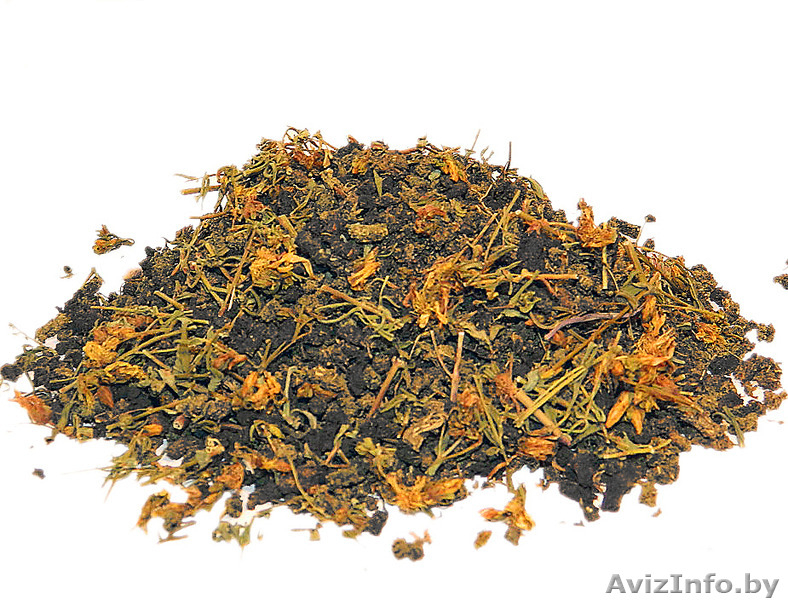 Иван-чай черный гранулированный ферментированный со зверобоем, 100 г. - Изображение #1, Объявление #1198423