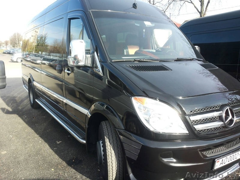 Новый черный Мерседес Спринтер на прокат с водителем  - Изображение #3, Объявление #1191417