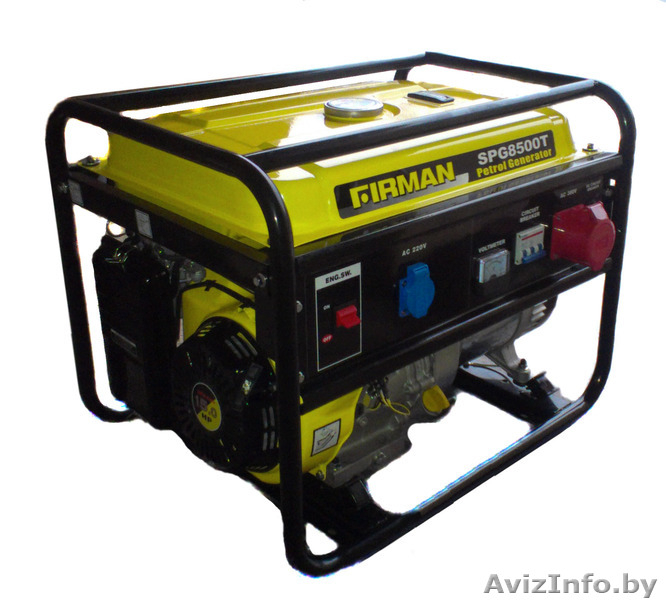 Бензогенератор Firman SPG 8500 Т - Изображение #3, Объявление #1208146