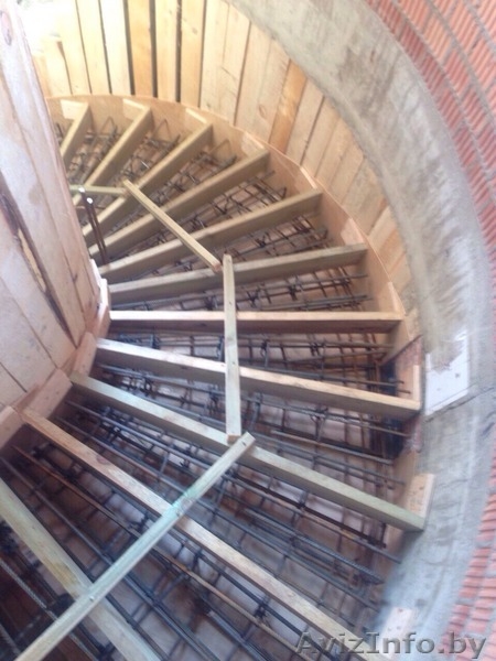 бетонные работы, монолитные лестницы, фундаменты, подпорные стены..... - Изображение #1, Объявление #1215286