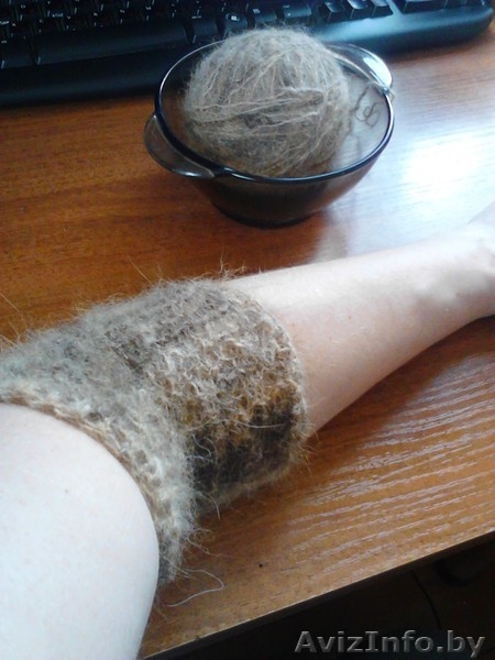 Наколенники, налокотники, нарукавники из собачьей шерсти. - Изображение #4, Объявление #1218505