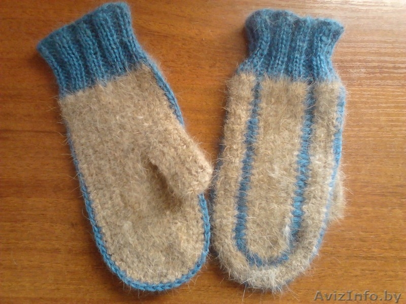 Варежки из пуха кролика. - Изображение #4, Объявление #1218513