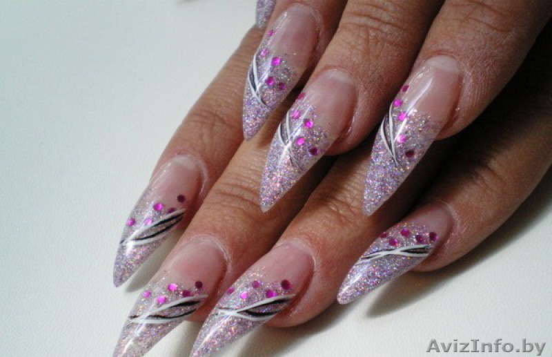 Наращивание ногтей гелем. Маникюр. Педикюр. Качественно и очень аккуратно. - Изображение #5, Объявление #27090