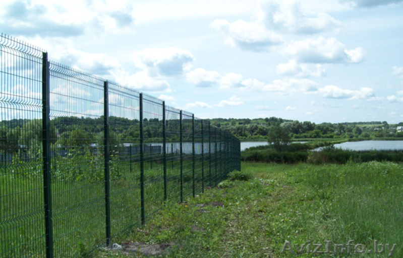 Забор в комплекте с столбами и крепление,оцинкованный. - Изображение #3, Объявление #1223637