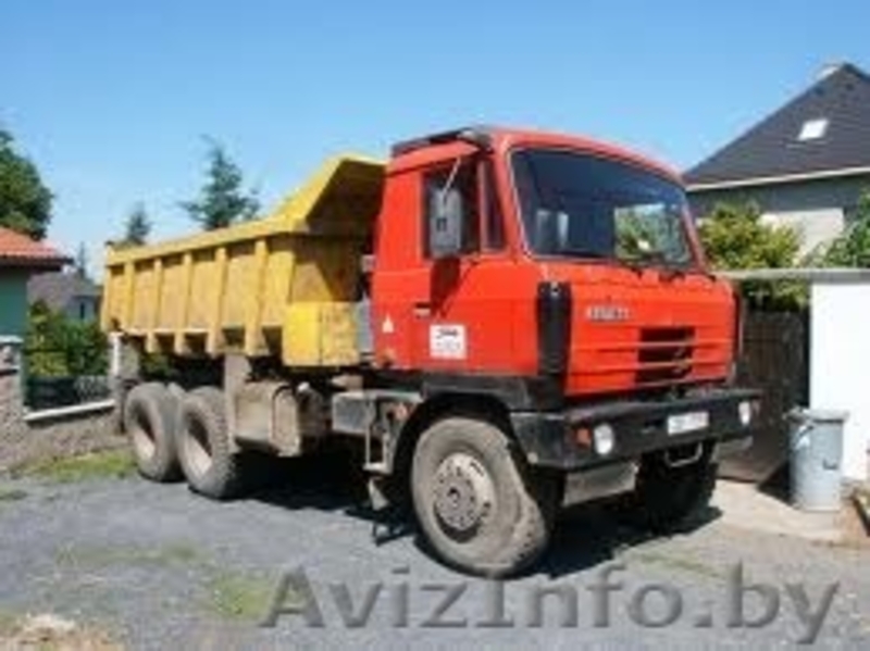 Услуги самосвала.TATRA 6х6, 12м3, 20 т; MAN 26 м3, 35 т, 10х8 - Изображение #4, Объявление #1220851