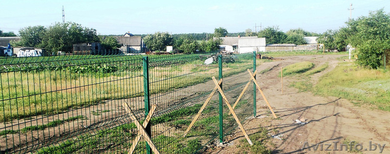 Забор в комплекте с столбами и крепление,оцинкованный. - Изображение #4, Объявление #1223637