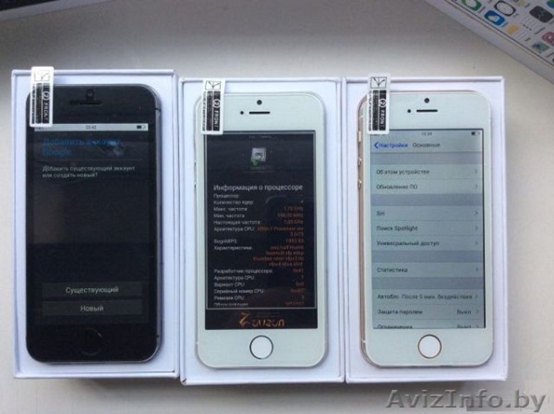 iphone 5S 16Gb MTK 6582 4 ядра Android 4.2 - Изображение #3, Объявление #1228437