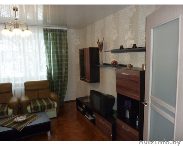 Комфортная современная двухкомнатная квартира на сутки - Изображение #1, Объявление #1240193