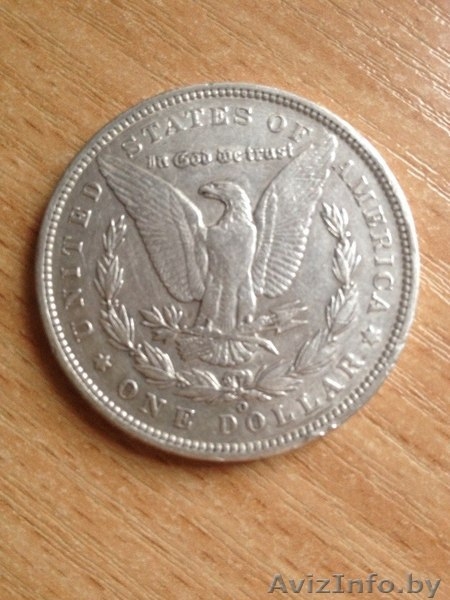 Серебряный доллар, 1891 г - Изображение #2, Объявление #1227321