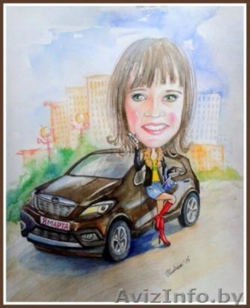 ШАРЖ по фото - оригинальный подарок! - Изображение #6, Объявление #1243600