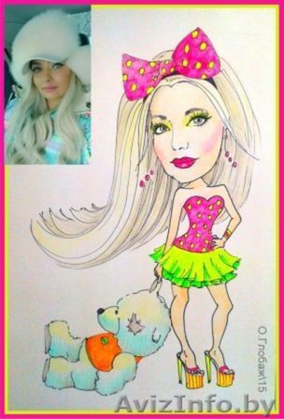 ШАРЖ по фото - оригинальный подарок! - Изображение #7, Объявление #1243600