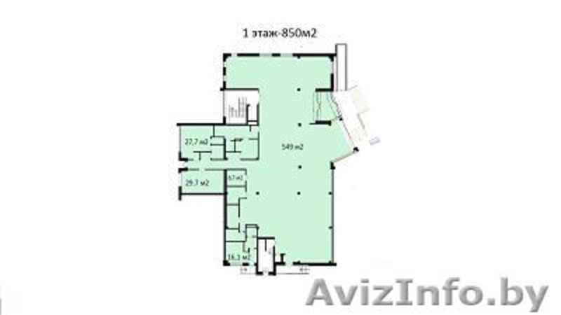 Продаётся Бизнес-центр 2500м2, 4 этажа.1600$м2 Код объекта 00.093 - Изображение #8, Объявление #1251105