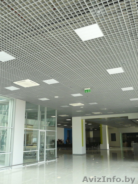 Алюминиевый подвесной потолок грильято - Изображение #2, Объявление #1250355