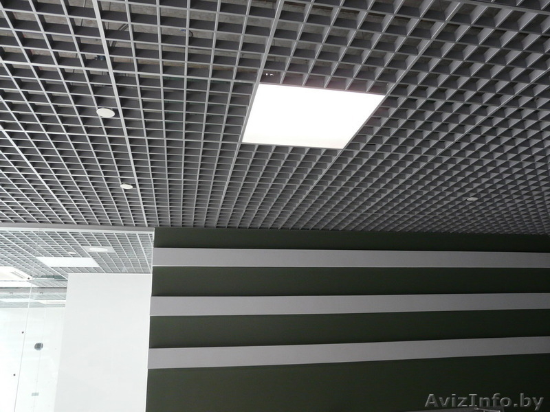 Алюминиевый подвесной потолок грильято - Изображение #3, Объявление #1250355