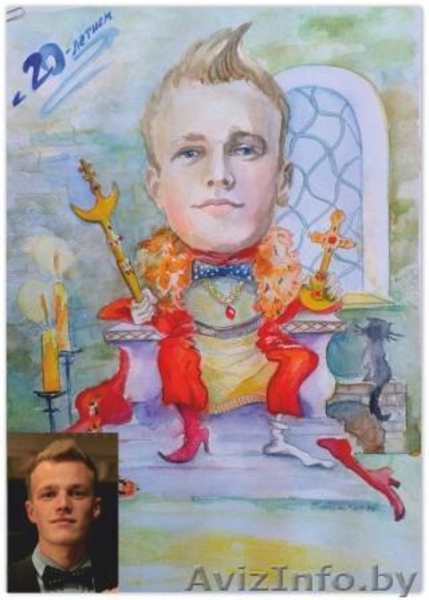 ШАРЖ по фото - оригинальный подарок! - Изображение #5, Объявление #1243600