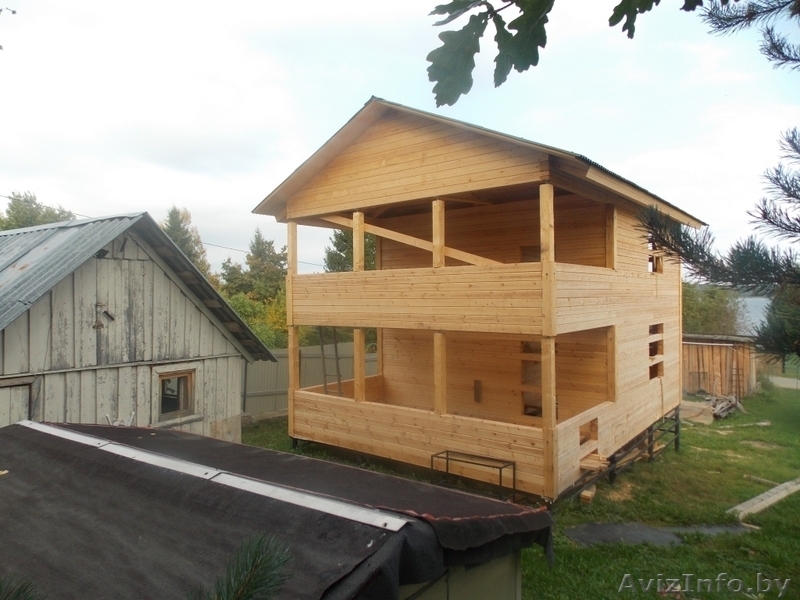 деревянные навесы для машин, дома и бани - Изображение #3, Объявление #1141093