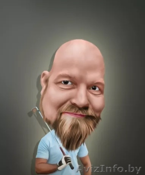  Заказать шарж по фото онлайн - Изображение #1, Объявление #1259180