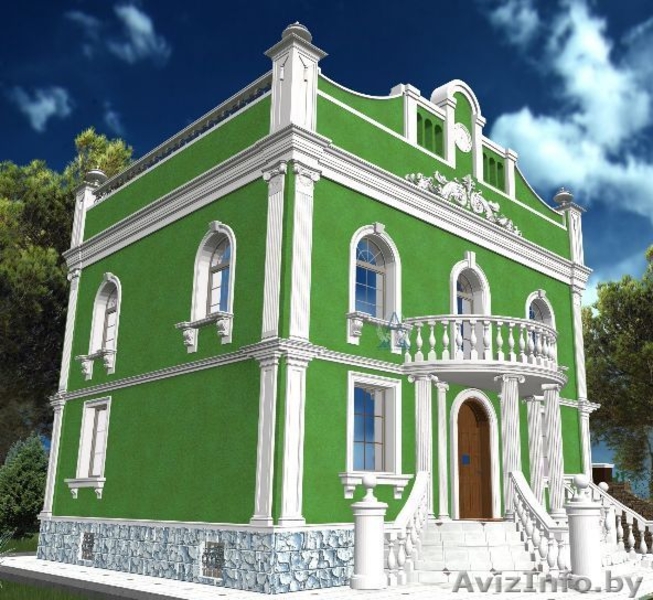 Наружный декор фасада здания - Изображение #6, Объявление #906883