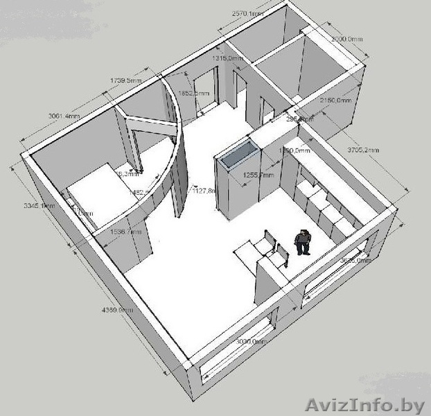 1-комнатная квартира (улучшенный проект), с ремонтом - Изображение #8, Объявление #1276881