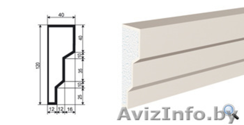 Молдинги для фасада с покрытием CMC Izolasyon - Изображение #5, Объявление #957323