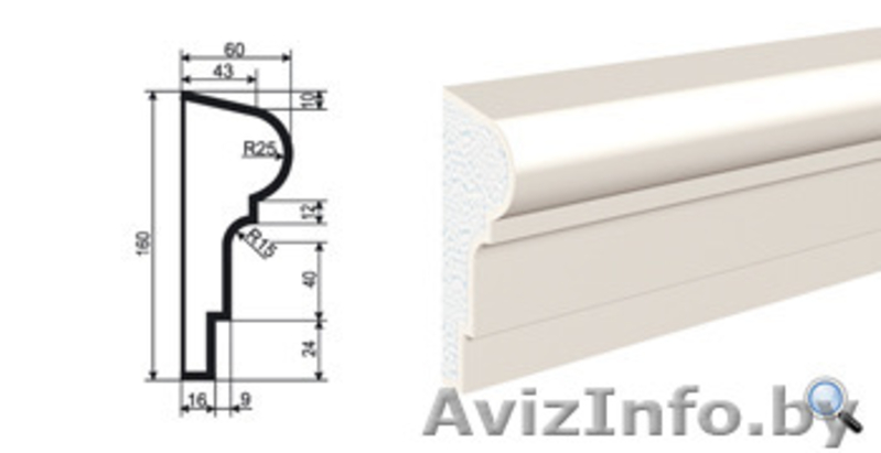 Молдинги для фасада с покрытием CMC Izolasyon - Изображение #8, Объявление #957323