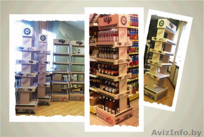 Рекламная (торговая) POS  стойка Модель PТ-15042-1 - Изображение #4, Объявление #1287465