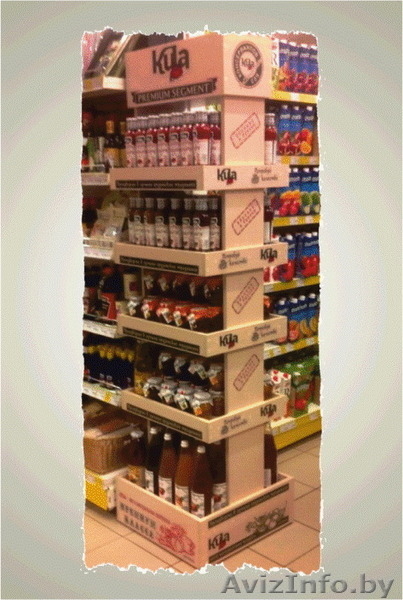 Рекламная (торговая) POS  стойка Модель PТ-15042-1 - Изображение #7, Объявление #1287465