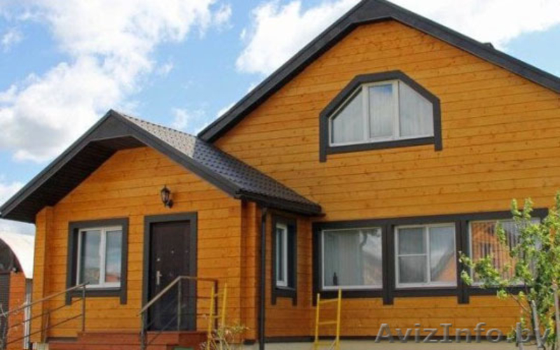 Обшивка дома, бани сайдингом, вагонкой, блокхаусом, имитацией бруса.Недорого!!  - Изображение #3, Объявление #1305267