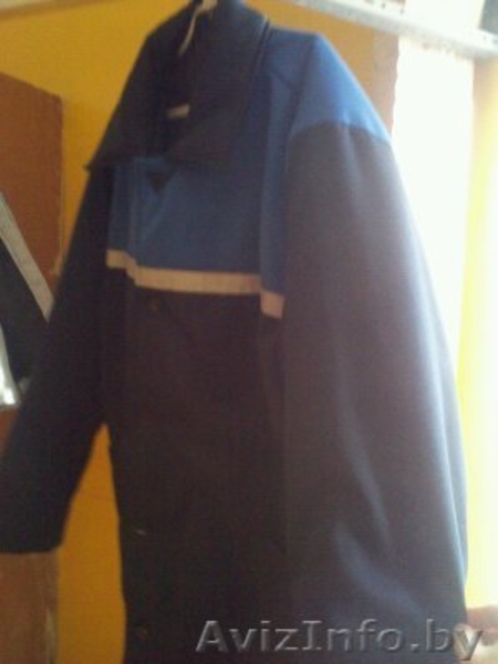 Куртка утепленная, ткань смесовая (цв. синий + василек) - Изображение #3, Объявление #1187004