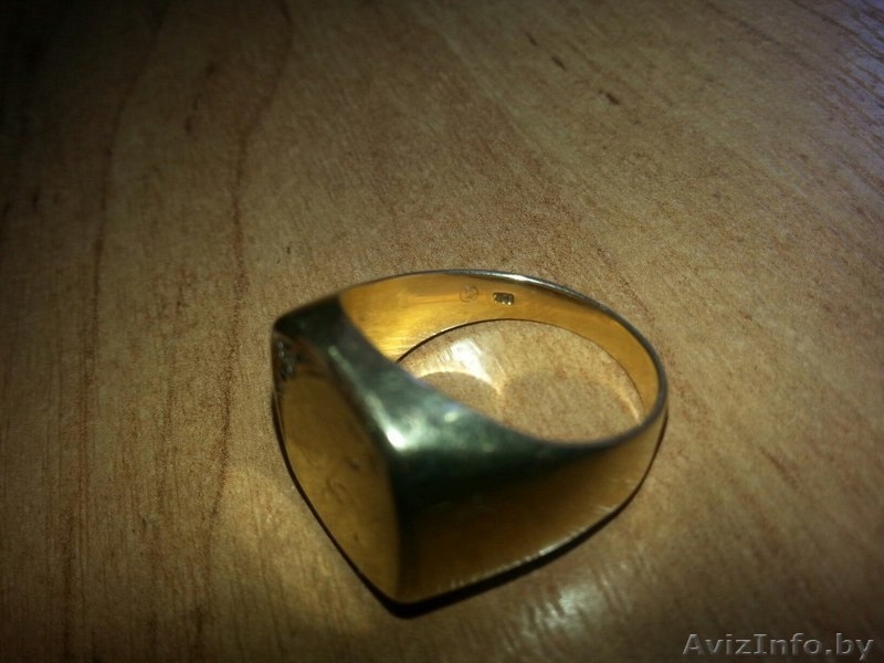 Золотая печатка с небольшим бриллиантом - Изображение #3, Объявление #1304545