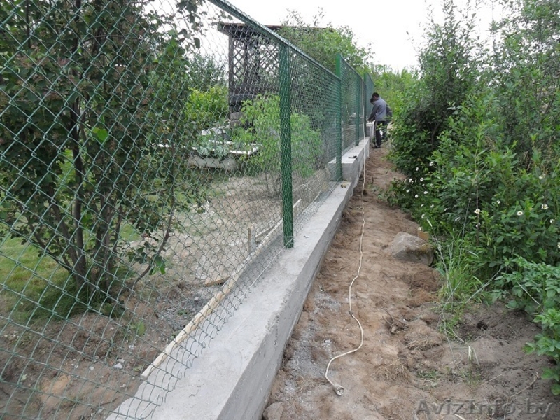 Забор из сетки рабицы - Изображение #1, Объявление #1313790