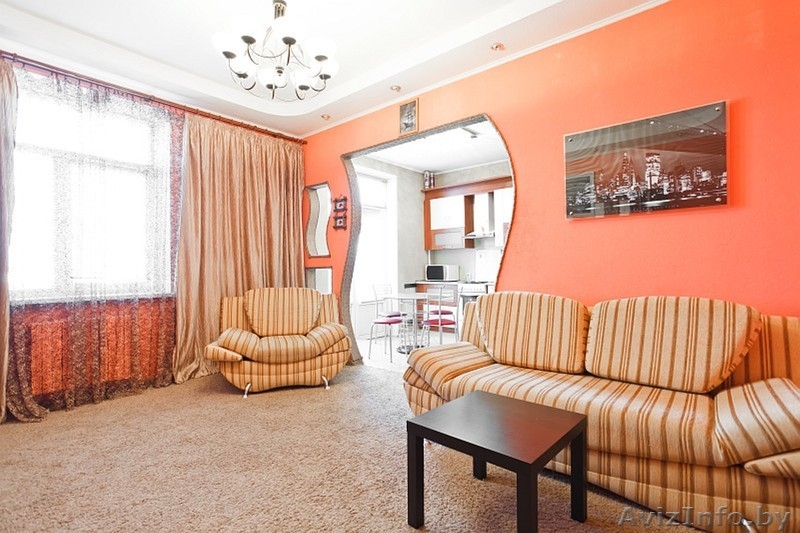 На сутки. Двухкомнатный люкс на пр.Независимости 29 - Изображение #3, Объявление #1308113