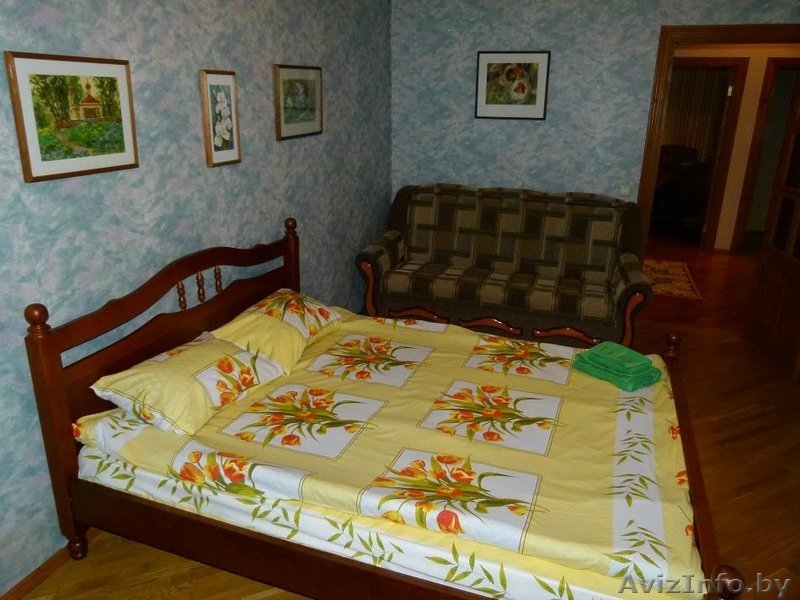 На сутки. Трехкомнатная квартира на пр.Независимости 19 - Изображение #4, Объявление #1308131