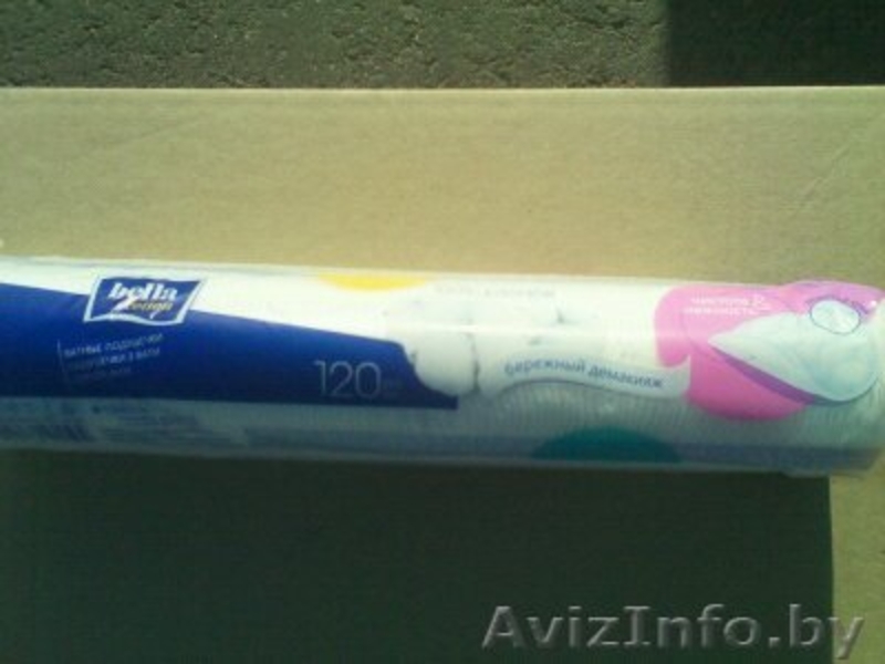 BELLA соtton косметические ватные подушечки, 120 шт. - Изображение #3, Объявление #1317773