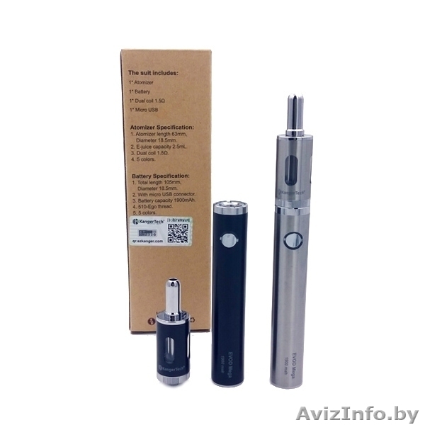 Электронный парогенератор KangerTech EVOD Mega с бесплатной доставкой - Изображение #3, Объявление #1317605