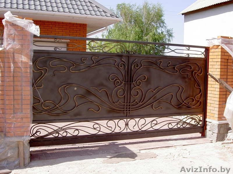 Ворота и калитки простые и кованные - Изображение #3, Объявление #1330540