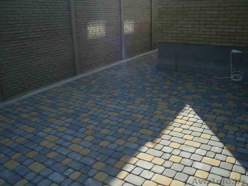 благоустройство территории укладка притоки тротуарной - Изображение #3, Объявление #1323917