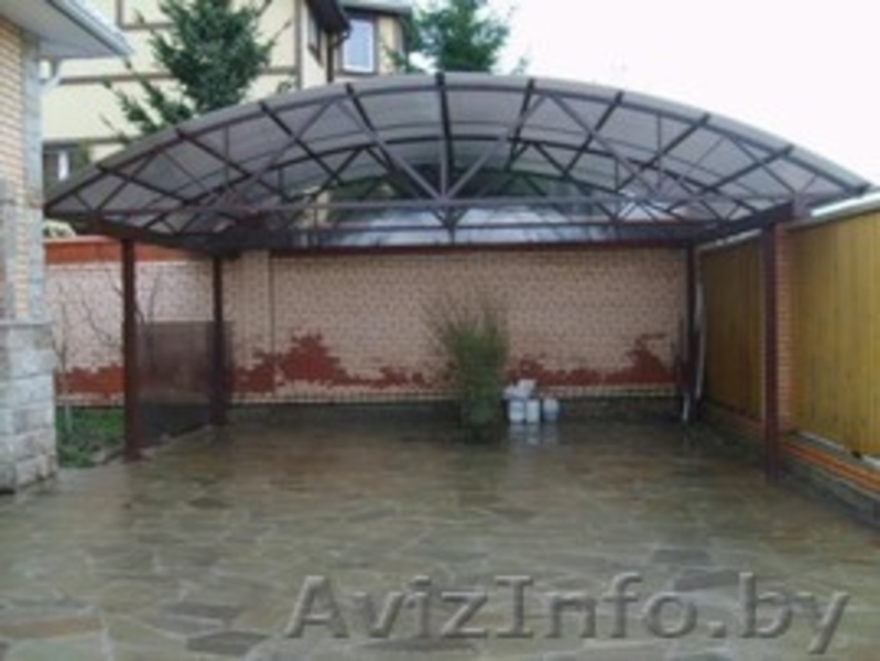 Навесы. Изготовление и монтаж навесов. - Изображение #1, Объявление #1327692