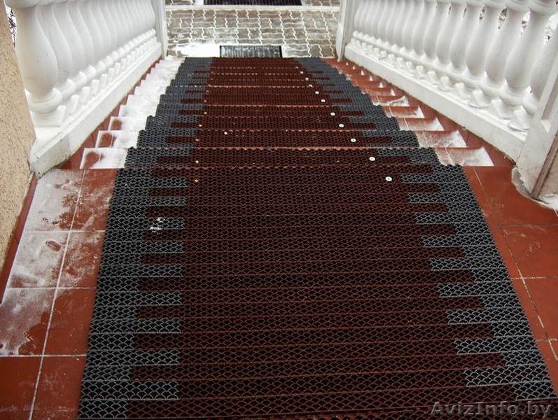 Грязезащитный модульный коврик из ПВХ ( ковры-решетки ). Коврик ПИЛА - Изображение #3, Объявление #1329689