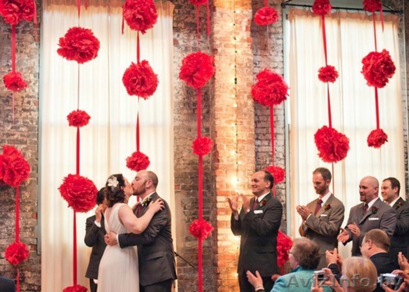 Помпоны из бумаги, разные размеры, оформление - Изображение #3, Объявление #1337879