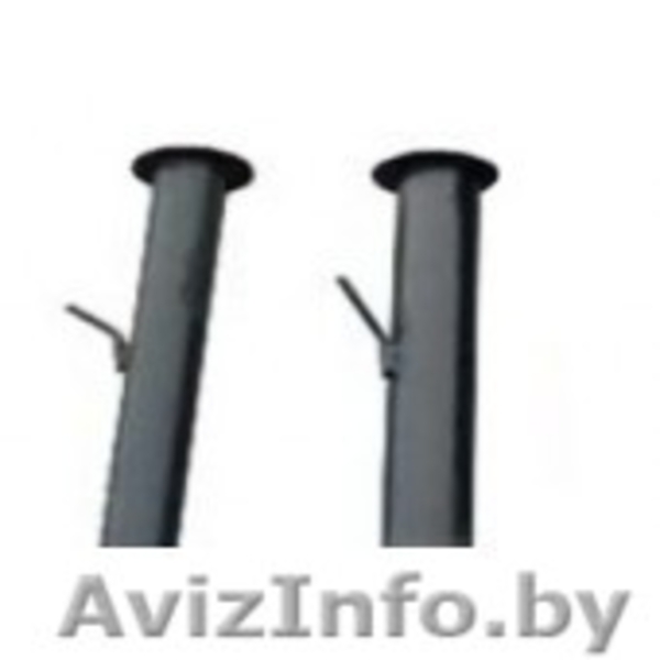 Столбы металлические оптом и в розницу. БЕСПЛАТНАЯ доставка на любой ваш адрес - Изображение #1, Объявление #1331690