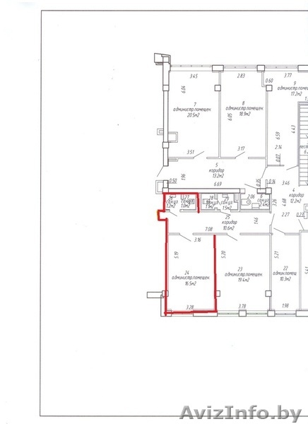 Сдается офис в районе Логойского Тракта 25 м2 - Изображение #4, Объявление #1331747