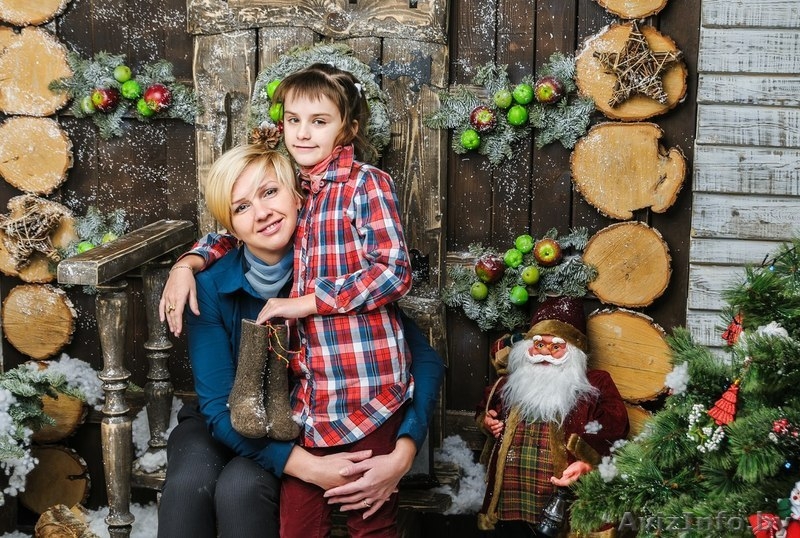 Детская и семейная новогодняя фотосессия в студии  Минск - Изображение #4, Объявление #1344924