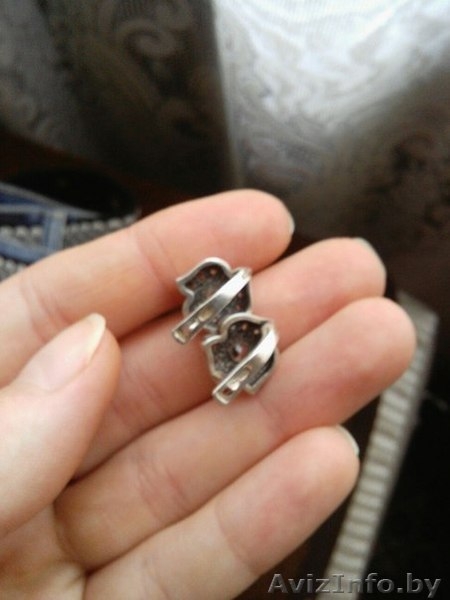 Серебряные красивые серьги - Изображение #3, Объявление #1354467