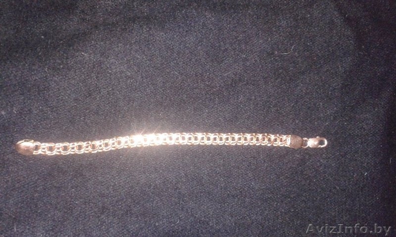 Браслет золотой мужской - Изображение #3, Объявление #1357074
