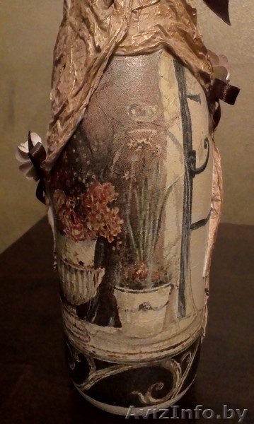 Декор бутылок к празднику.Подарки ручной работы.Оригинальные презенты. - Изображение #10, Объявление #1362860