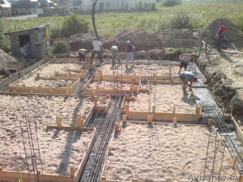 Выполним строительно-монтажные работы по возведению фундамента  - Изображение #1, Объявление #1369884