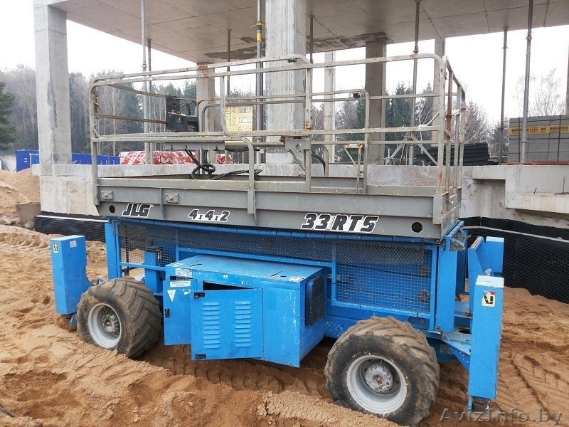 Ножничный полноприводный сверхпроходимый подъемник JLG 33RTS в аренду.  - Изображение #3, Объявление #1369021