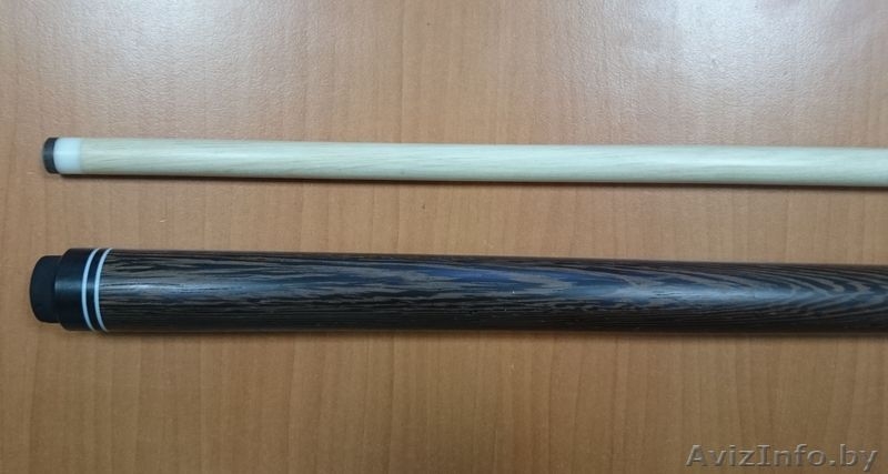 Бильрдный кий ручной работы М.В. венге / граб 2-составной новый, гарантия - Изображение #6, Объявление #1367442
